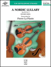 A Nordic Lullaby Orchestra sheet music cover